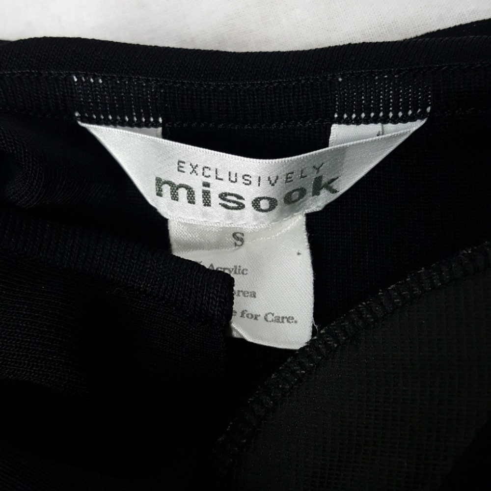 Exclusively Misook Black Button Up Blazer Cardigan - image 6